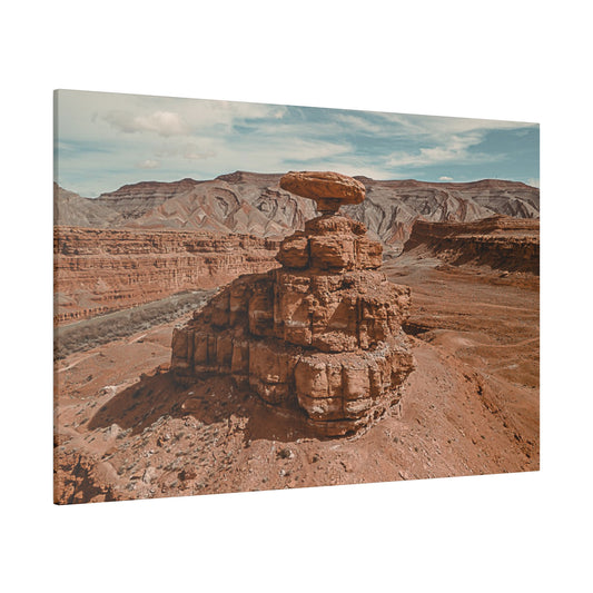 Mexican Hat Matte Canvas, Stretched, 0.75"