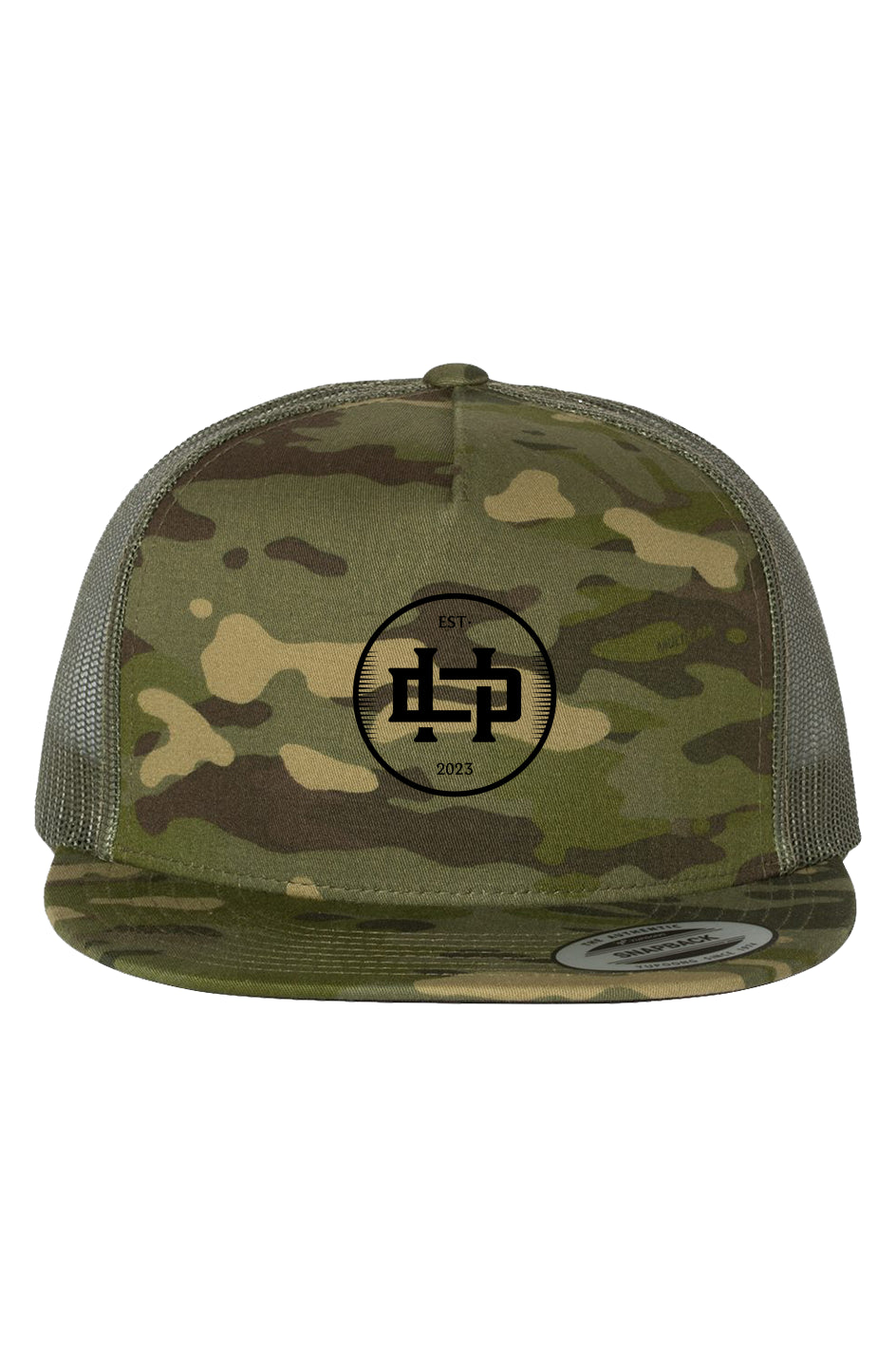 Multicam Tropic/ Green Trucker Cap