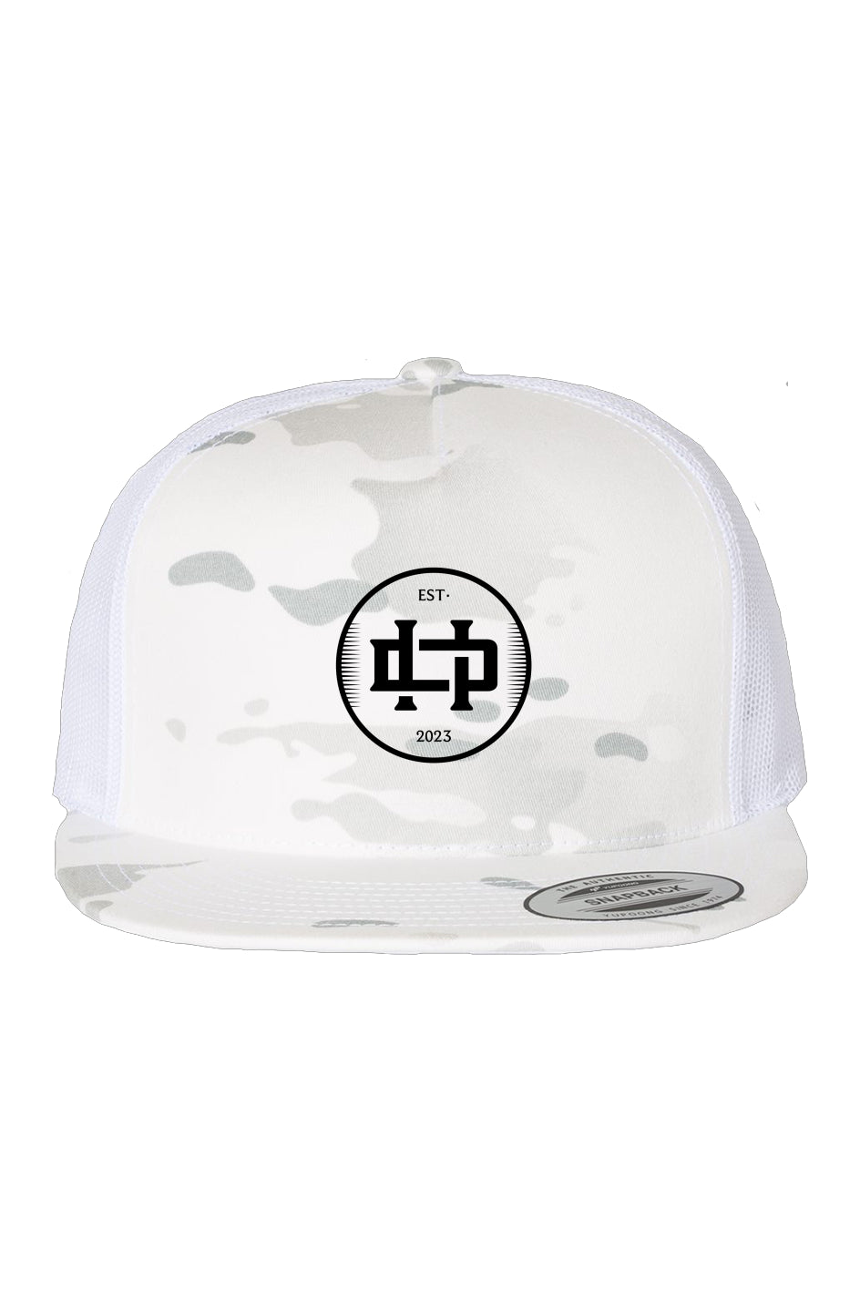 Multicam Alpine/ White Trucker Cap